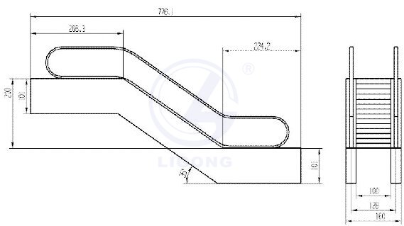 LG-DTF02型  扶梯部件安装与调整实训设备（工程型）