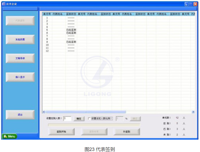 数字会议实训考核系统